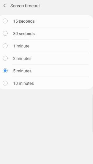 Mengatur Screen Timeout Mengatur Screen Timeout